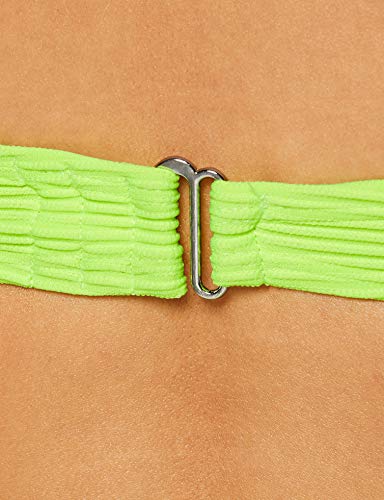 Urban Classics Ladies High Waist Bandeau Bikini Juego, Electriclime, S para Mujer