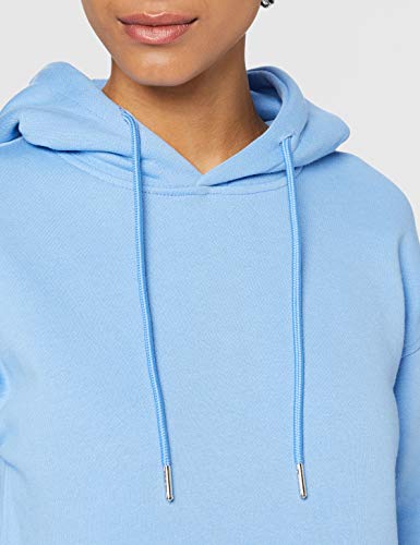 Urban Classics Ladies Hoody Sudadera con Capucha, Azul (Clear Water), S para Mujer