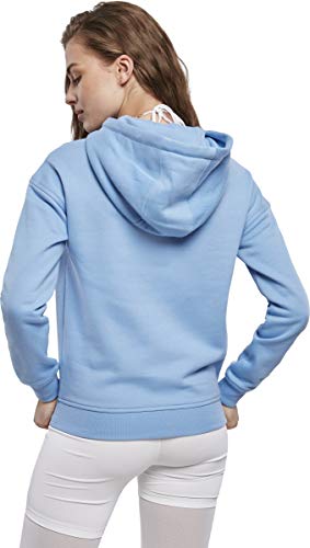 Urban Classics Ladies Hoody Sudadera con Capucha, Azul (Clear Water), S para Mujer
