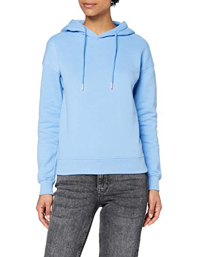 Urban Classics Ladies Hoody Sudadera con Capucha, Azul (Clear Water), S para Mujer