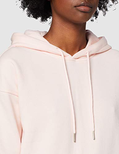 Urban Classics Ladies Hoody Sudadera con Capucha, Rosa (Pink), S para Mujer