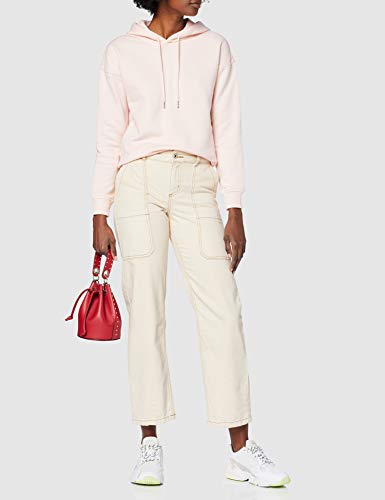 Urban Classics Ladies Hoody Sudadera con Capucha, Rosa (Pink), S para Mujer