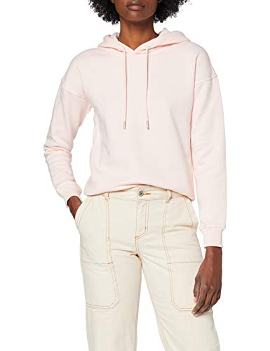 Urban Classics Ladies Hoody Sudadera con Capucha, Rosa (Pink), S para Mujer