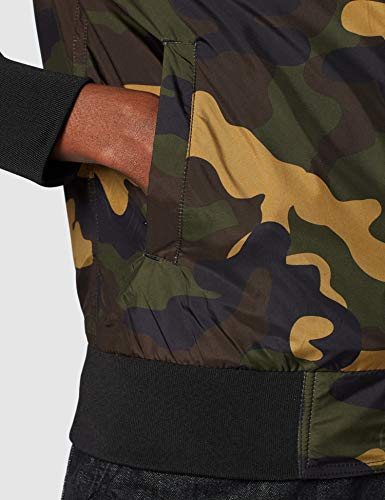 Urban Classics Ladies Light Bomber Jacket Chaqueta, Camo de madera, M para Mujer