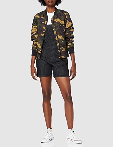 Urban Classics Ladies Light Bomber Jacket Chaqueta, Camo de madera, M para Mujer