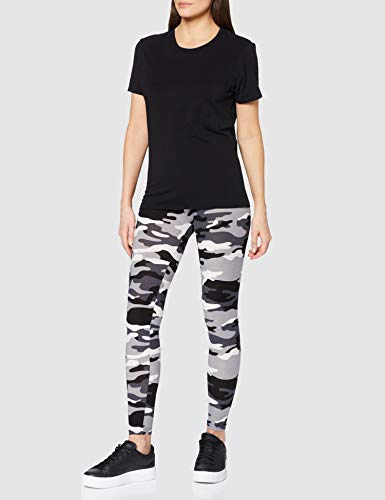 Urban Classics Ladies Mallas, Gris (Snow Camo), XS para Mujer