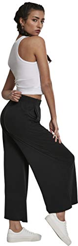Urban Classics Ladies Modal Culotte Pantalones, Negro (Black 00007), 46 (Talla del Fabricante: XX-Large) para Mujer