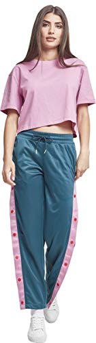 Urban Classics Ladies Short Oversized tee Camiseta, Rosa (Cool Pink 01467), X-Small para Mujer