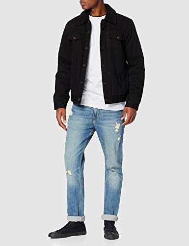 Urban Classics Sweat Crewneck Jersey, blanco, S para Hombre