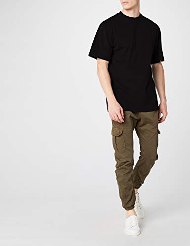 Urban Classics Tall tee Camiseta, Negro (Black 7), XL para Hombre
