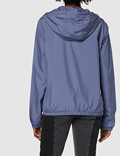 Urban Classics Windbreaker Ladies Basic Pull Over Jacket Wind-Jacke Chaqueta, Vintage Blue, M para Mujer