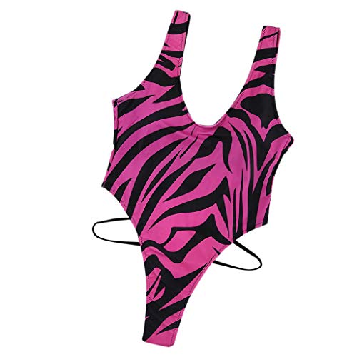 URIBAKY Bikini Mujer Busto Bajo con Estampado De Rayas Bikini Conjunto De Ropa Interior Conjunto De Bragas Bikini Traje De BañO Mujer Dos Piezas Traje De BañO para Mujeres