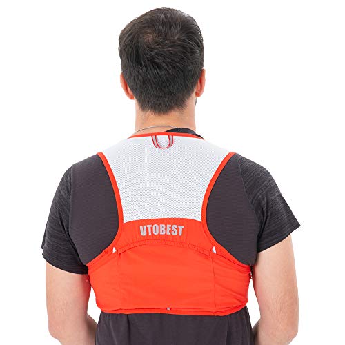UTOBEST Chaleco de hidratación Ultraligero 2.5L Mochilas Trail Running, Unisex