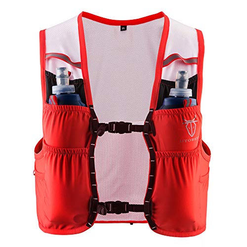 UTOBEST Chaleco de hidratación Ultraligero 2.5L Mochilas Trail Running, Unisex