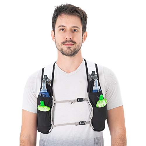 UTOBEST Chaleco de hidratación Ultraligero 2.5L Mochilas Trail Running, Unisex