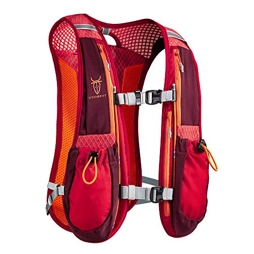 UTOBEST Mochila Hidratacion Trail Running 5L Ligera Chaleco Hidratacion Running Hombre Mujer para Correr Ciclismo