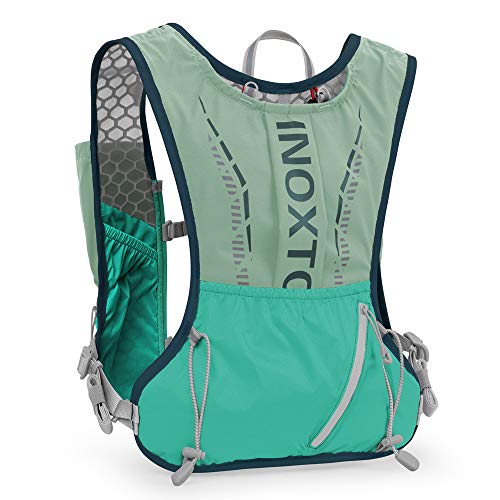 UTOBEST Mochila Running Hidratacion 5L Chaleco Hidratacion Trail Running Hombre Mujer para Correr Bicicleta Ciclismo MaratÓn Senderismo