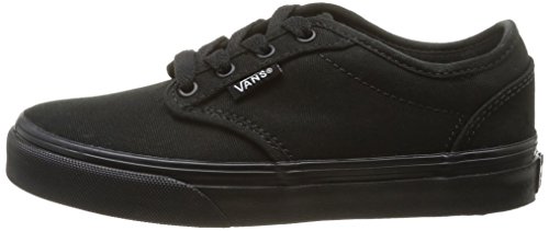 Vans Atwood Canvas Sneaker, Unisex niños, Negro (Black/Black 186), 34 EU