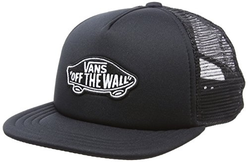 Vans Classic Patch Trucker Gorra, Negro (Black-Black Bka), Talla única para Niños