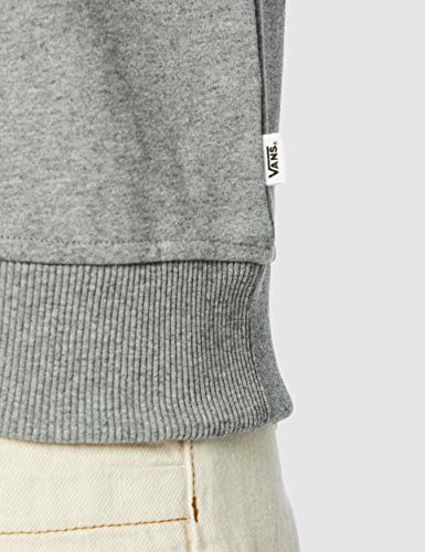 Vans Classic V Ft Crew Sudadera, Gris (Grey Heather GRH), 34 (Talla del Fabricante: X-Small) para Mujer