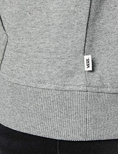 Vans Classic V Ft Hoodie Capucha, Gris (Grey Heather Grh), 36 (Talla del Fabricante: Small) para Mujer
