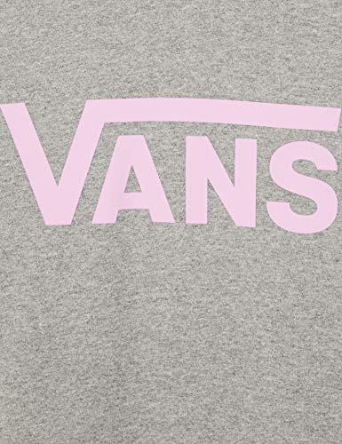 Vans Classic V II Hoodie Sudadera con Capucha, Cemento Heather, M para Mujer