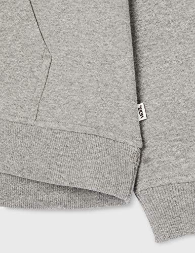 Vans Classic V II Hoodie Sudadera con Capucha, Cemento Heather, M para Mujer