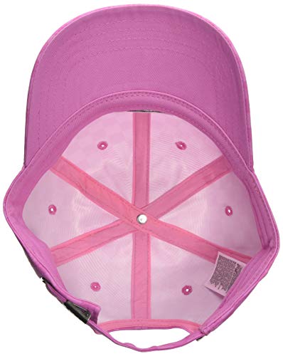 Vans Court Side Printed Hat Gorra de béisbol, Rosa (Fuchsia Pink Checkerboard Vdf), Talla Única (Talla del Fabricante: OS) para Mujer