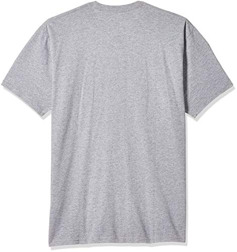 Vans Herren Left Chest Logo Tee T - Shirt, Grau (Athletic Heather), Small (83 - 92 cm)
