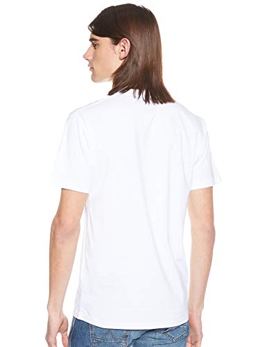 Vans Herren Left Chest Logo Tee T-Shirt, Weiß (White Black Yb), X-Small
