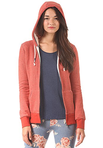 Vans Hoodie G Mick Zip - Sudadera con Capucha para Mujer, Color Rojo, Talla S