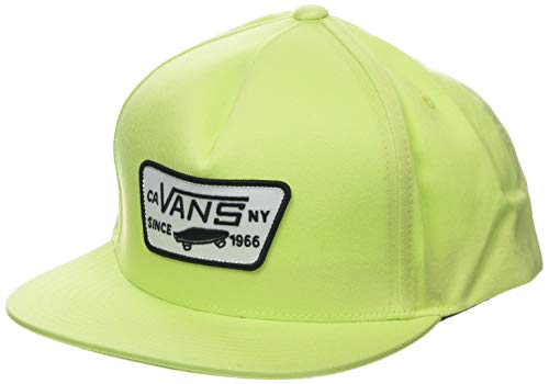 Vans MN Full Patch Snapback Gorra de béisbol, Verde (Sharp Green Sq4), Talla única (Talla del Fabricante: OS) para Hombre