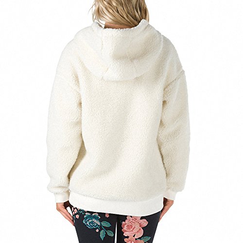 Vans_Apparel Subculture Hoodie Capucha, Marfil (Marshmallow), 40 (Talla del Fabricante: Large) para Mujer