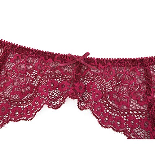 Varsbaby Mujer Lencer¨ªa Liguero de Encaje ¡­