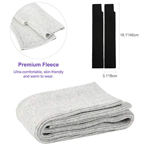 VBIGER Mujer Calentador Brazo Guantes de Invierno Suave Manguitos Guantes sin Dedos