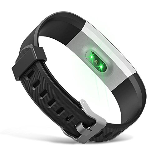 VDYXEW- Correa de repuesto para reloj inteligente ID115Plus HR, negro, 180.00*100.00*20.00