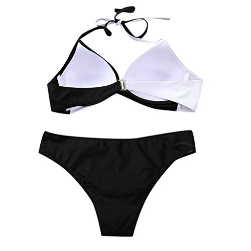 Vectry Traje de Baño Sexy Mujer Brasileño Bikinis Victoria Secret Bañadores de Mujer Sexy Tankini Talla Grande Bañadores de Mujer Dos Piezas Sexy Negro Bañadores