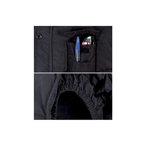 Velilla Serie 108/C0/TL Chaleco multibolsillos, Negro, L