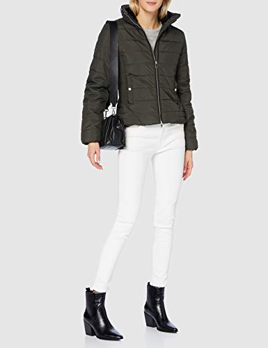 Vero Moda VMCLARISA AW20 Short Jacket Boos Chaqueta, verde oscuro, S para Mujer