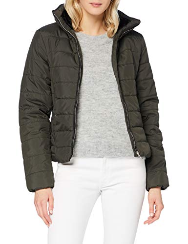 Vero Moda VMCLARISA AW20 Short Jacket Boos Chaqueta, verde oscuro, S para Mujer