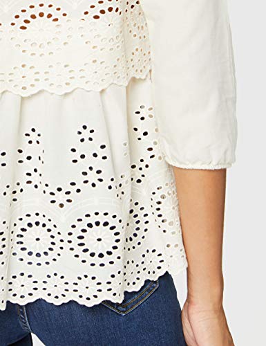 Vero Moda VMKAROLINE 34 Top WVN Blusas, Negro, M para Mujer