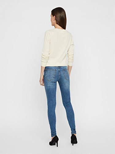 Vero Moda Vmsophia HW Skinny Jeans Lt Bl Noos Ci Vaqueros, Azul (Light Blue Denim Light Blue Denim), W31/L30 (Talla del Fabricante: Large) para Mujer