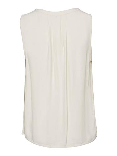 Vero Moda VMVIDA SL Top GA Vo Blusas, Abedul, S para Mujer