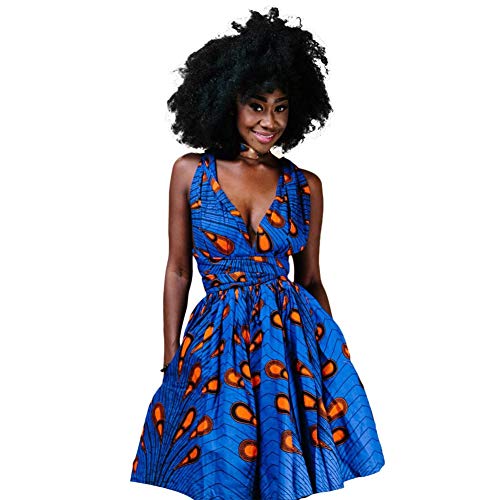 Vestido Africano Estilo Étnico Desgaste De La Mujer Vestido Tamaños Cómodos De Noche De La Vendimia Ropa Vestidos Cortos Vestidos De Fiesta Vestido De Fiesta Vestido De Cóctel Vestido De Playa