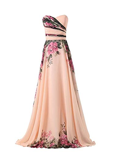 Vestido Mujer Largo - Elegante para Ceremonia y Eventos, Novia o Dama de Honor - para Fiesta Discoteca Moda Baile (4XL Busto 108cm, Beige)