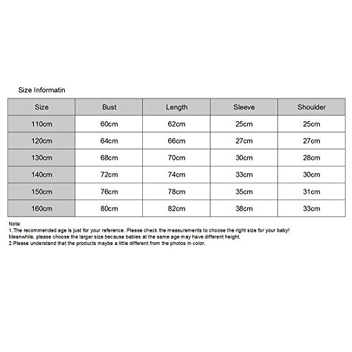 Vestidos para Bebé Niñas - Princesa Largos Vestido de Encaje Elegante Ropa de Fiesta/Noche/Bodas Mangas Largas Invierno Otoño Vestir Azul Claro/160