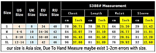 Vestidos Verano Mujer Elegantes Vestido De Gasa Splice Encaje Manga Dresses Señoras Moderno Corta Cuello Redondo Cintura Alta Vestidos Años 50 A-Lìnea Vestidos Cortos (Color : Rojo, Size : L)