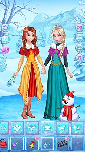 Vestir Princesa de Hielo - Juegos de Chicas