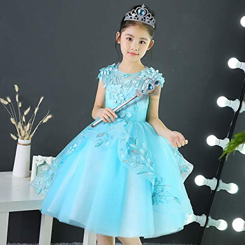 Vicloon 9Pcs Upgrade Princesa Vestir Accesorios - Peluca/Corona/Sceptre/Anillo /Pendientes/Collar/Guantes (B) para Carnaval