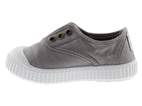 Victoria Inglesa Elastico Tenido Punt - Zapatillas de deporte de tela para mujer, Gris, 37